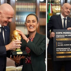 Sheinbaum y Gianni Infantino se reúnen para conversar del Mundial 2026: CDMX es sede inaugural
