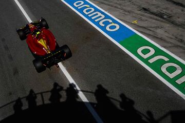 El piloto monegasco de Ferrari Charles Leclerc.