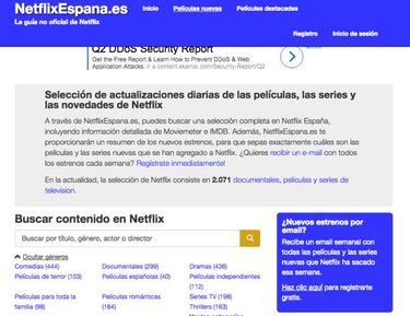 Cómo saber si Netflix tiene las películas o series que te gustan