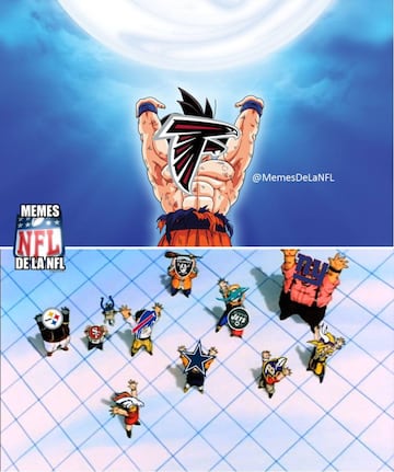 El histórico partido entre los Patriotas de Nueva Inglaterra y los Halcones de Atlanta dejó muchas burlas hacia ambos equipos e incluso Lady Gaga.