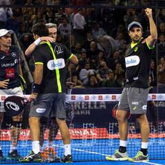 Victoriosa reaparición de Belasteguín en el Master Final