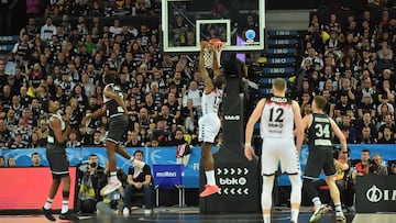 El Bilbao Basket hace la mitad de la faena