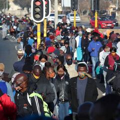 The unemployment rate in South Africa soars to 30% as a result of the Covid-19 pandemic