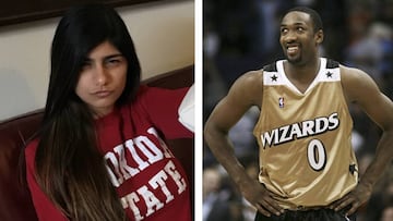 Mia Khalifa, ridiculizada por la exestrella de la NBA Gilbert Arenas. Foto: Instagram