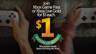 Compra Game Pass por 1 euro y Xbox dona 10 a hospitales