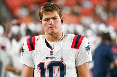 Patriots eligen como quarterback titular a Jacoby Brissett sobre Drake Maye