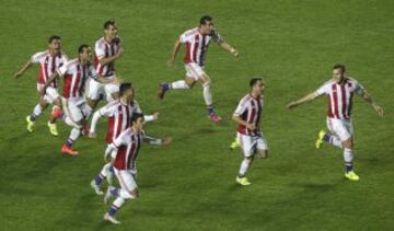 Paraguay se clasificó para jugar las semifinales en la tanda de penaltis.