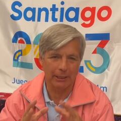 Mayne-Nicholls alegra a Santiago 2023 con inesperada noticia: “A la altura”