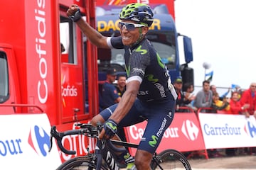 Colombia tiene dos victorias en la Vuelta a España. El primero en logarlo fue Lucho Herrera en el año 1987. Más adelante, en el año 2016 se hizo con el campeonato Nairo Quintana, por delante del británico Chris Froome. No obstante, Quintana no correrá la Vuelta tras la decisión de su equipo y él por un mutuo acuerdo. Podía competir tras el resultado adverso de dar positivo en Tramadol, pero finalmente ha decidido no participar en esta Vuelta a España.