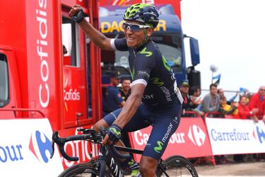 Colombia tiene dos victorias en la Vuelta a España. El primero en logarlo fue Lucho Herrera en el año 1987. Más adelante, en el año 2016 se hizo con el campeonato Nairo Quintana, por delante del británico Chris Froome. No obstante, Quintana no correrá la Vuelta tras la decisión de su equipo y él por un mutuo acuerdo. Podía competir tras el resultado adverso de dar positivo en Tramadol, pero finalmente ha decidido no participar en esta Vuelta a España.