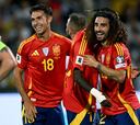 Aprobados y suspensos de España contra Bulgaria: Cucurella se estrena como goleador