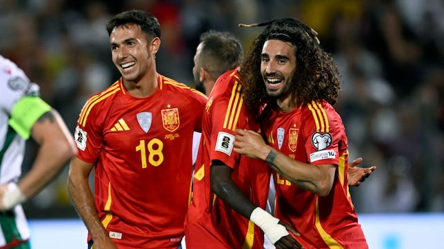 Aprobados y suspensos de España contra Bulgaria: Cucurella se estrena como goleador