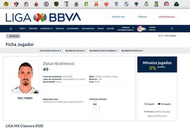 Zlatan Ibrahimovic tiene ficha en Liga MX