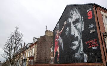 La ciudad está llena de murales dedicados al equipo red.