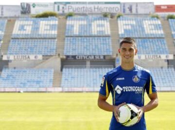 Emiliano Velázquez, nuevo jugador del Getafe.