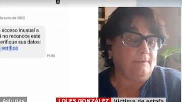 Loles González, la víctima.