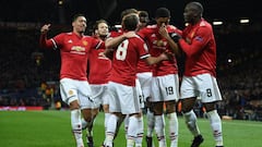 Manchester United vence al CSKA y es líder de grupo en Champions