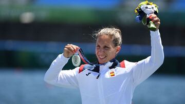 Teresa Portela logra por fin su medalla olímpica: plata