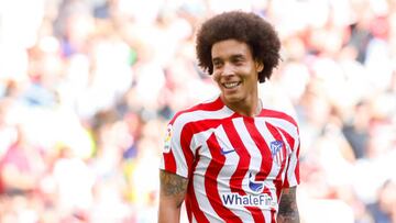 Axel Witsel of Atletico de Madrid during the La Liga match between Atletico de Madrid and Girona FC at Wanda Metropolitano Stadium in Madrid, Spain. (Photo by DAX Images/NurPhoto via Getty Images)