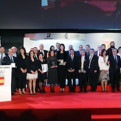 Belmonte, Craviotto y Sánchez, premiados en la Gala del COE