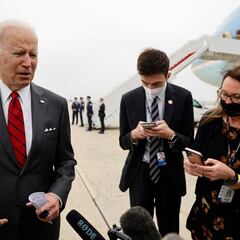 What has Biden said about the Supreme Court draft decision on abortion?