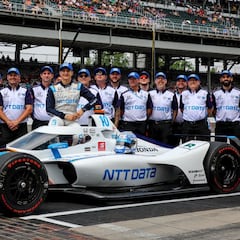 Palou es cuarto y luchará por
la pole de las 500 Millas