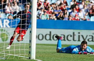 Carlos Isaac marcó en Zaragoza el, por ahora, último gol del Albacete, el mejor de los recién ascendidos.