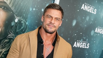 Alan Ritchson at the New York premiere of "Ordinary Angels" held at the SVA Theatre on February 19, 2024 in New York City. (Photo by John Nacion/Variety via Getty Images)