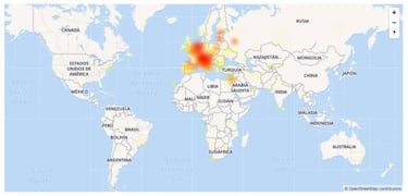 Telegram caído, la app deja de funcionar en medio mundo