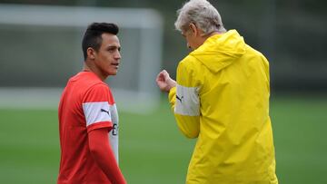 Wenger evalúa darle descanso a Alexis Sánchez antes de fin de año