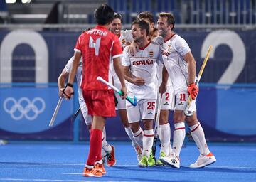 Las selección española masculina de hockey se ha impuesto por 4-1 a Japón