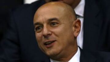 Daniel Levy, el pasado jueves, durante el partido de Europa League entre el Tottenham y el Dinamo Tiflis en Londres.
