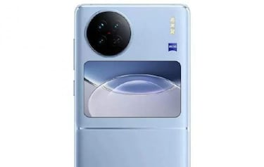 El teléfono plegable de Vivo aparece en escena mostrando su diseño y parte de sus características