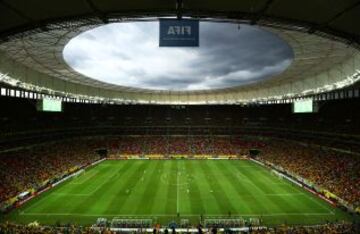 Sede de Brasilia. El estadio Mane Garrincha National.