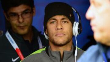 Neymar: "Prácticamente no ocurrió nada con el árbitro"