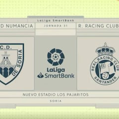 Resumen y goles del Numancia - Racing de LaLiga SmartBank