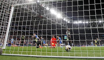 Joselu marcó el empate momentáneo del Espanyol