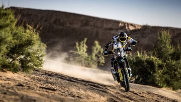Pablo Quintanilla está tercero en la clasificación general del Rallay de Merzouga.
