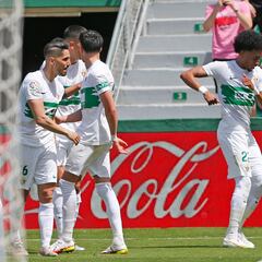 Mojica anota en triunfo vital del Elche por la permanencia