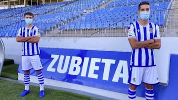 Zubimendi y Roberto López suben al primer equipo