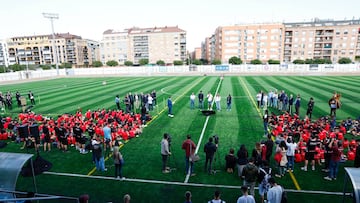 El Mundial 82 de Catarroja vuelve a sentir el fútbol