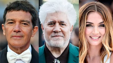 Antonio Banderas, Almodóvar y Ana de Armas, nominados a los Globos de Oro