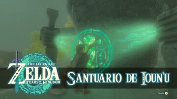 the legend of zelda tears of the kingdom nintendo switch guia santuario ioun'u
