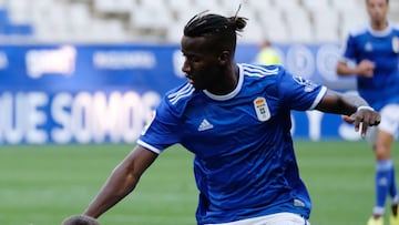 Ibrahima con el Oviedo.