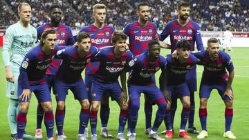 1x1 del Barça: ilusionante debut de Griezmann y De Jong
