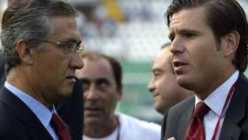 <b>TAN CERCA, TAN LEJOS. </b>Manzano y Alemany cuando tenían relación. Hoy están en los juzgados.