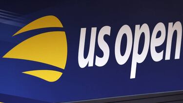 Flushing Meadows (United States), 27/08/2020.- The US Open logo on the grounds of the USTA Billie Jean King National Tennis Center at the Western and Southern Open in Flushing Meadows, New York, USA, 27 August 2020. The tournament was put on hold for a da