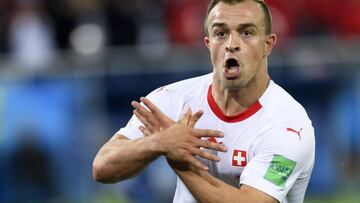 La FIFA abre expediente a Xhaka y Shaqiri por su celebración