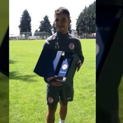 Leo Fernández brilla en México: ¡fue elegido el mejor del mes!