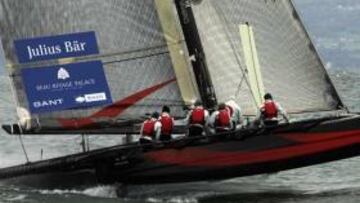 <b>GUERRA JUDICIAL.</b> El campeón suizo mantiene una dura pugna en el tiempo con el BMW Oracle.